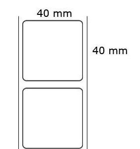 Etiqueta Térmica Adesiva 40mm x 40mm - 21 metros (40X40)