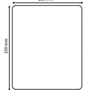 Etiqueta Adesiva Branca 100mm x 150mm (30 metros) (100X150) - Papel Couché